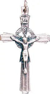Celtic Crucifix - Silver Finish 1 3 - 4 inch CBC Distributors