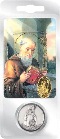 Saint Benedict Pocket Token & Prayer Card CBC Distributors