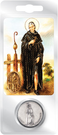 Saint Peregrine Pocket Token & Prayer Card