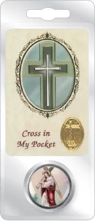 Cross in My Pocket Pocket Token & Prayer Card PowerfulHand