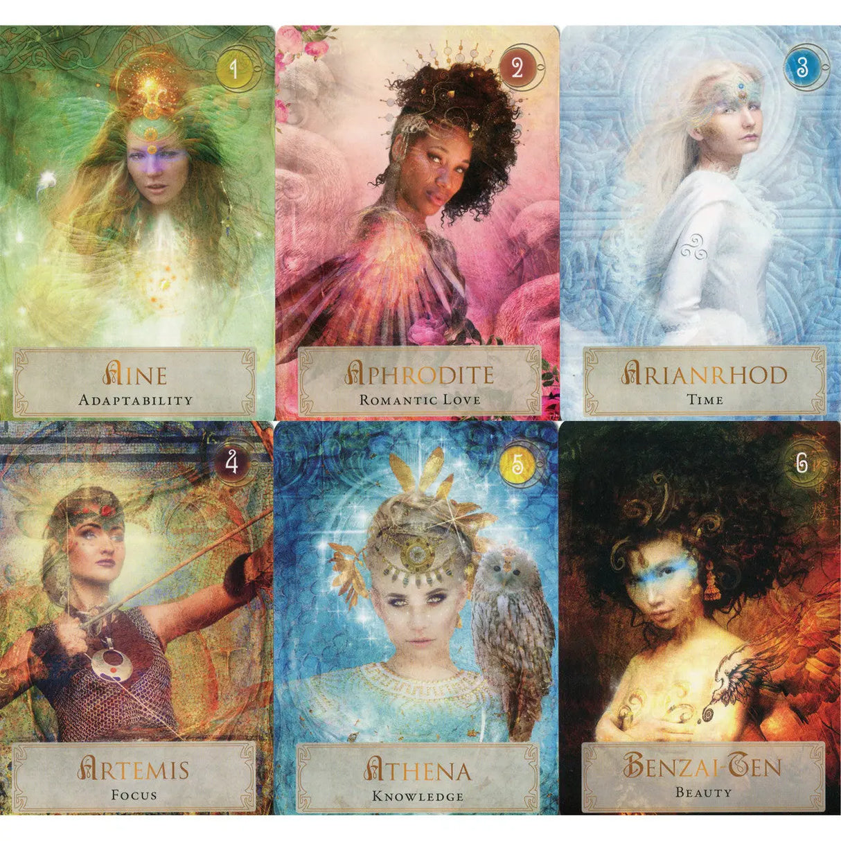 Goddess Power Oracle by Colette Baron-Reid Powerfulhand.com