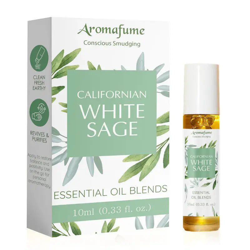 White Sage Essential Oil Roll-On (10ml) Powerfulhand.com