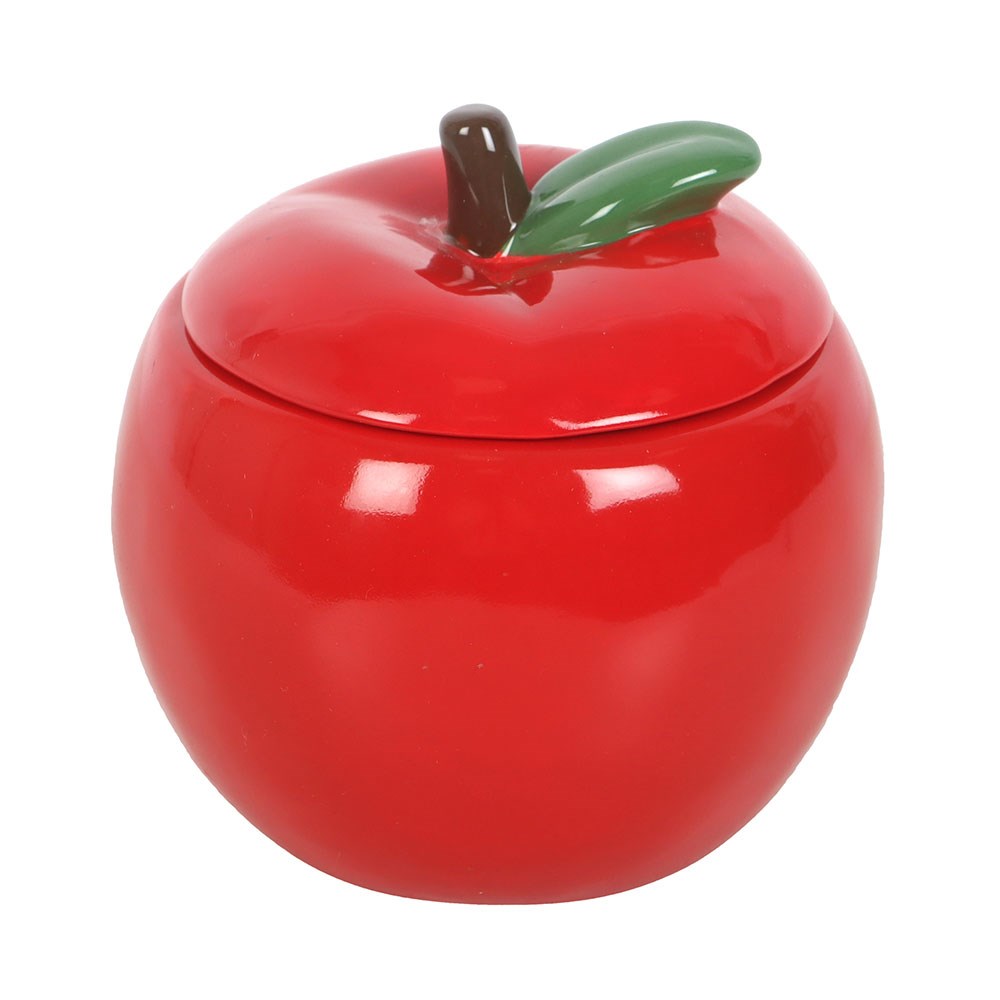 Apple Ceramic Candle Pot