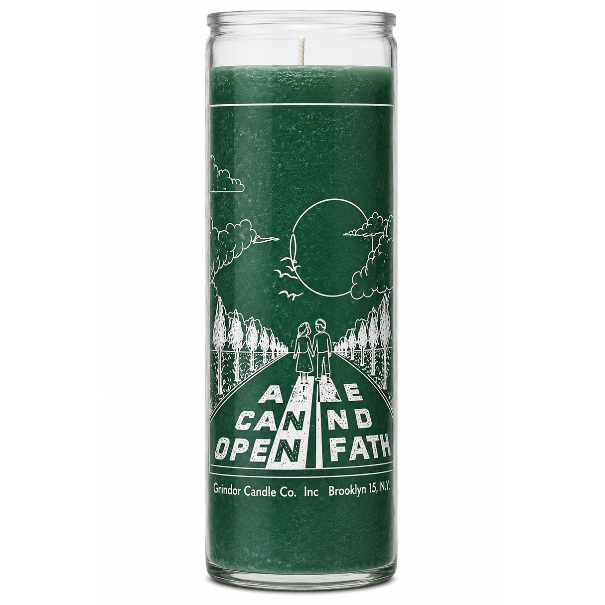 Open Road Crusader Candle Powerfulhand.com