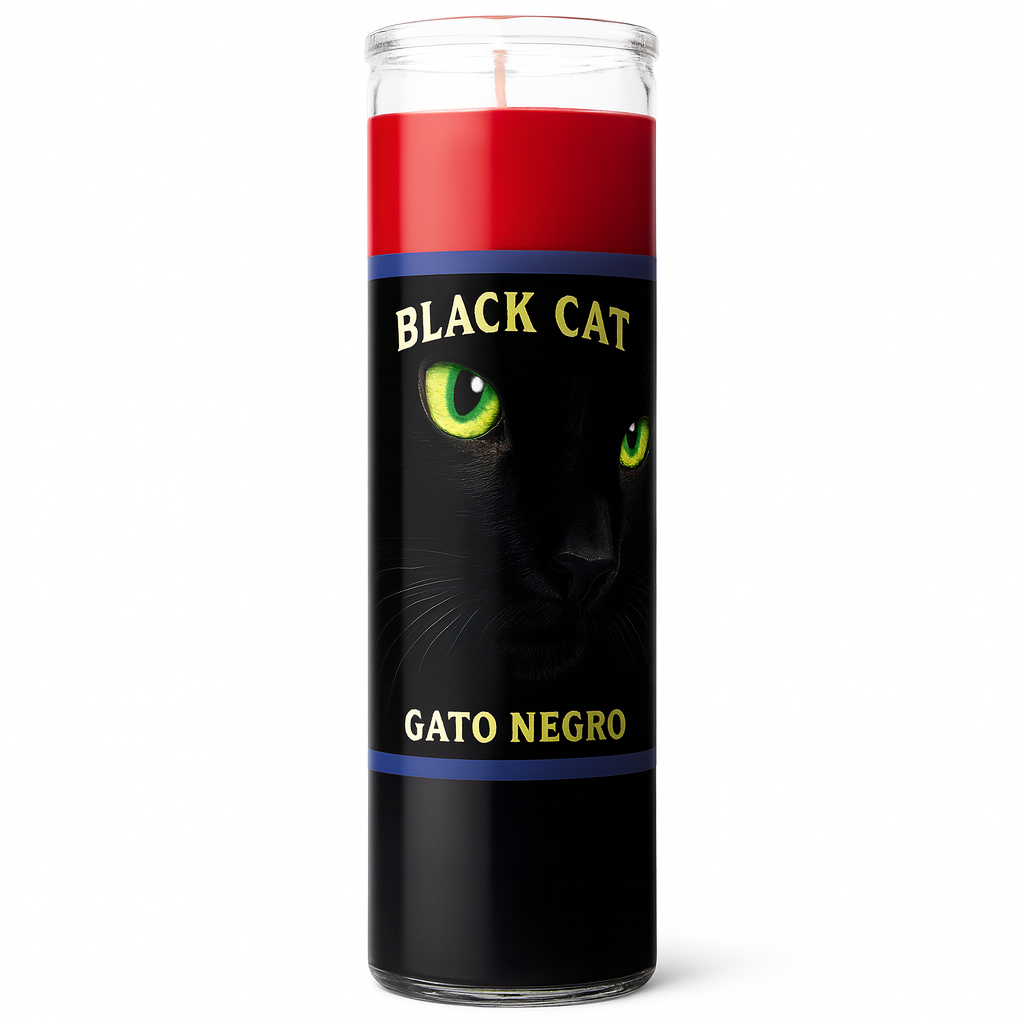 Black Cat Cocktail Candle
