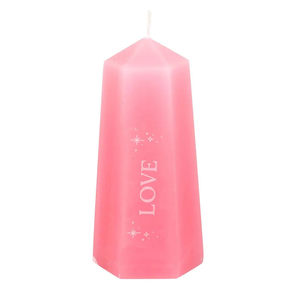 Love Crystal Candle - Rose Quartz Something Different