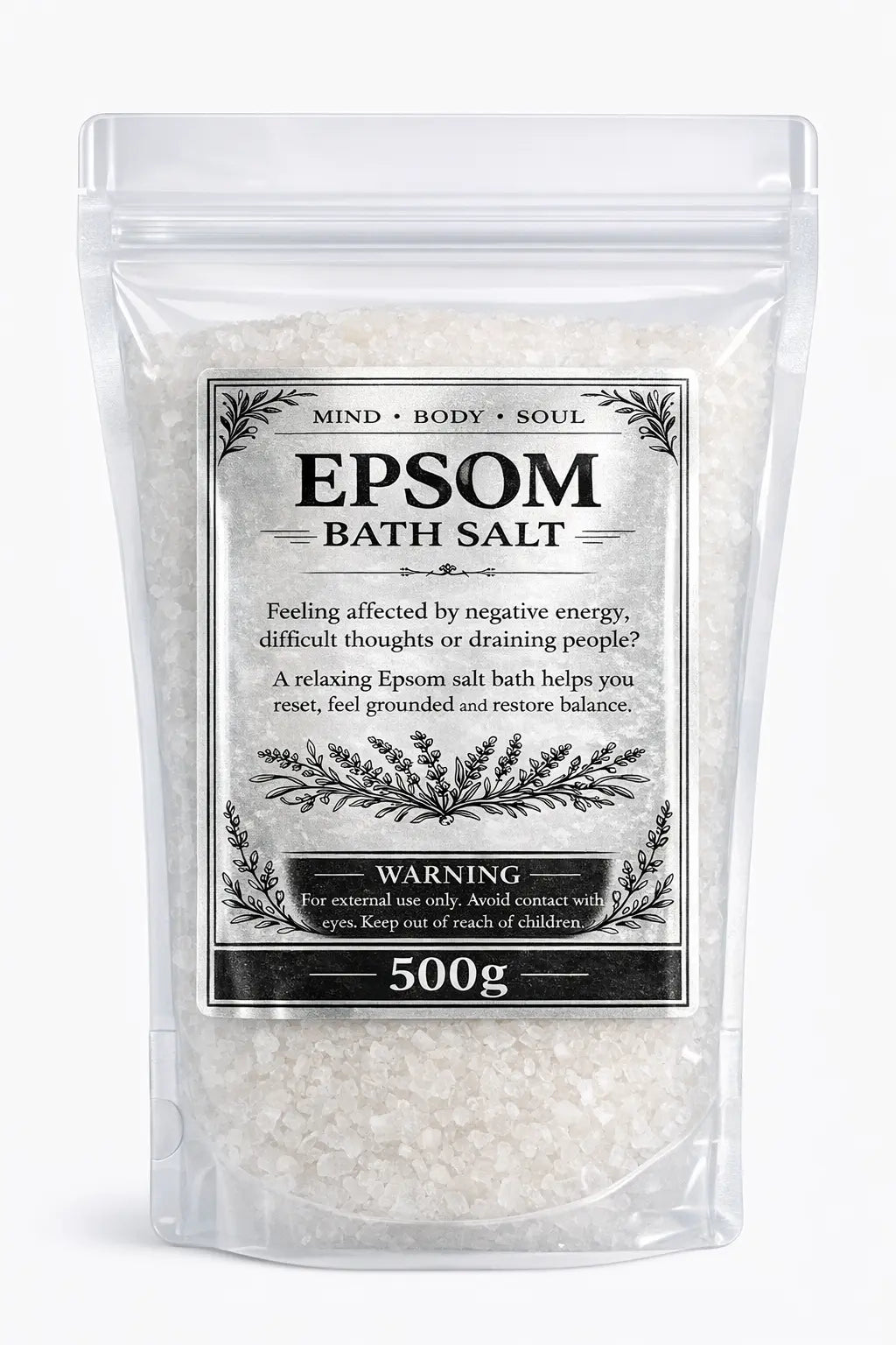 Epsom Bath Salt Powerfulhand.com