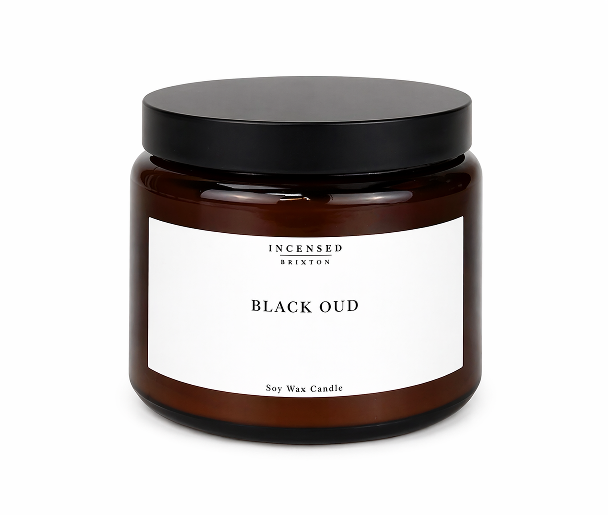 Black Oud Scented Candle (3 Wick)
