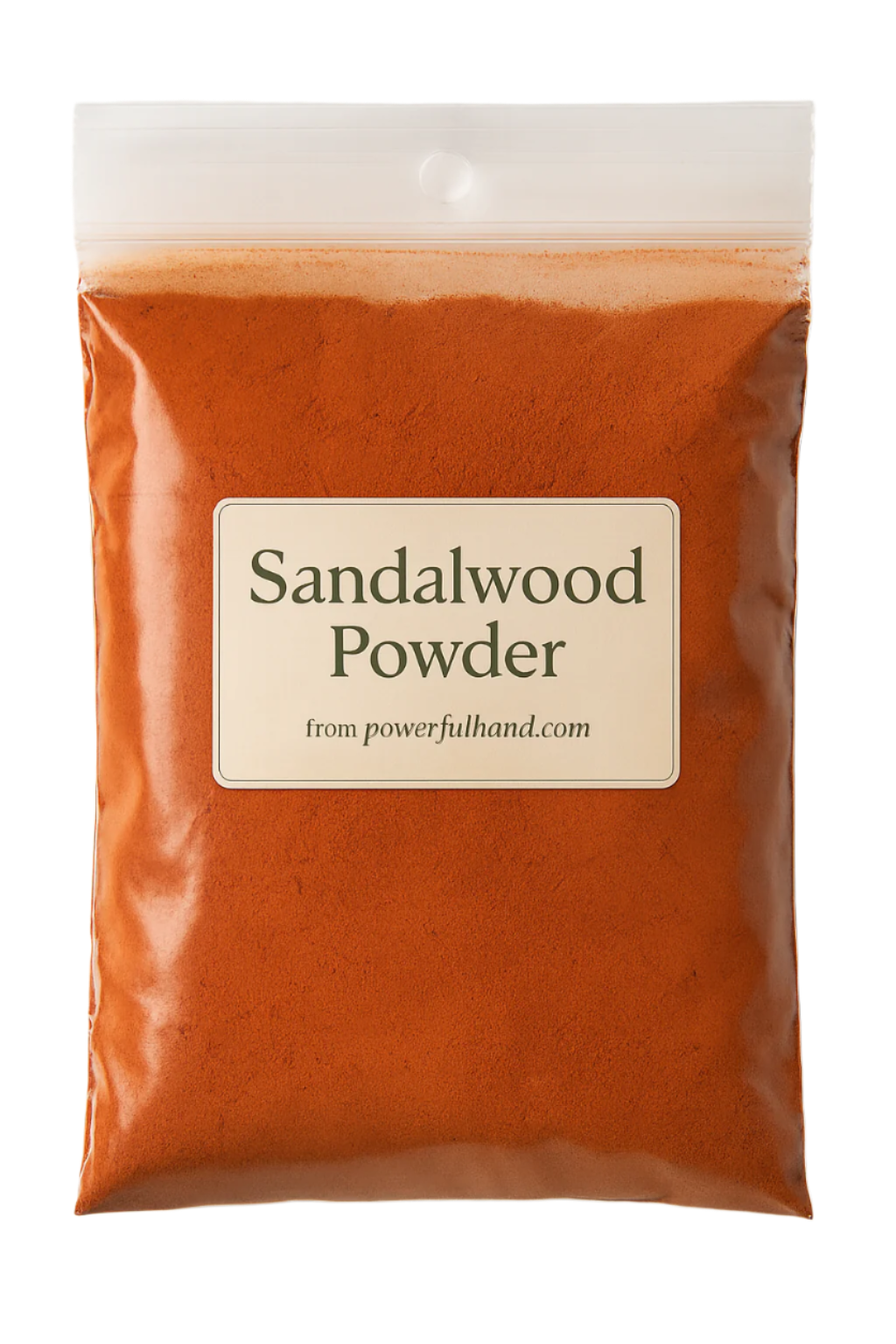 Pó de incenso de sândalo