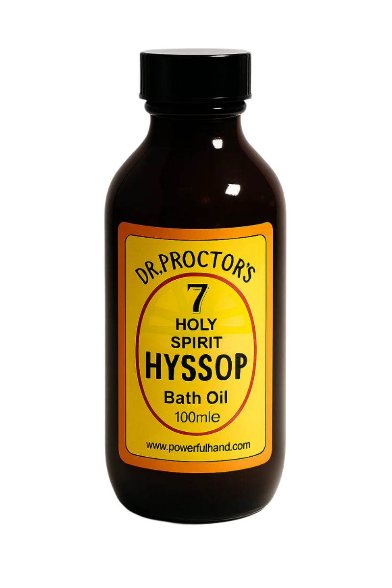 Dr Proctor's Hyssop Bath Oil – Powerfulhand.com
