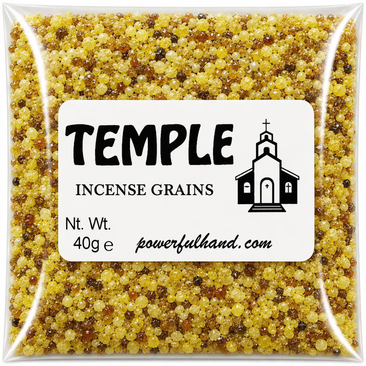 Temple Incense Grains Powerfulhand.com