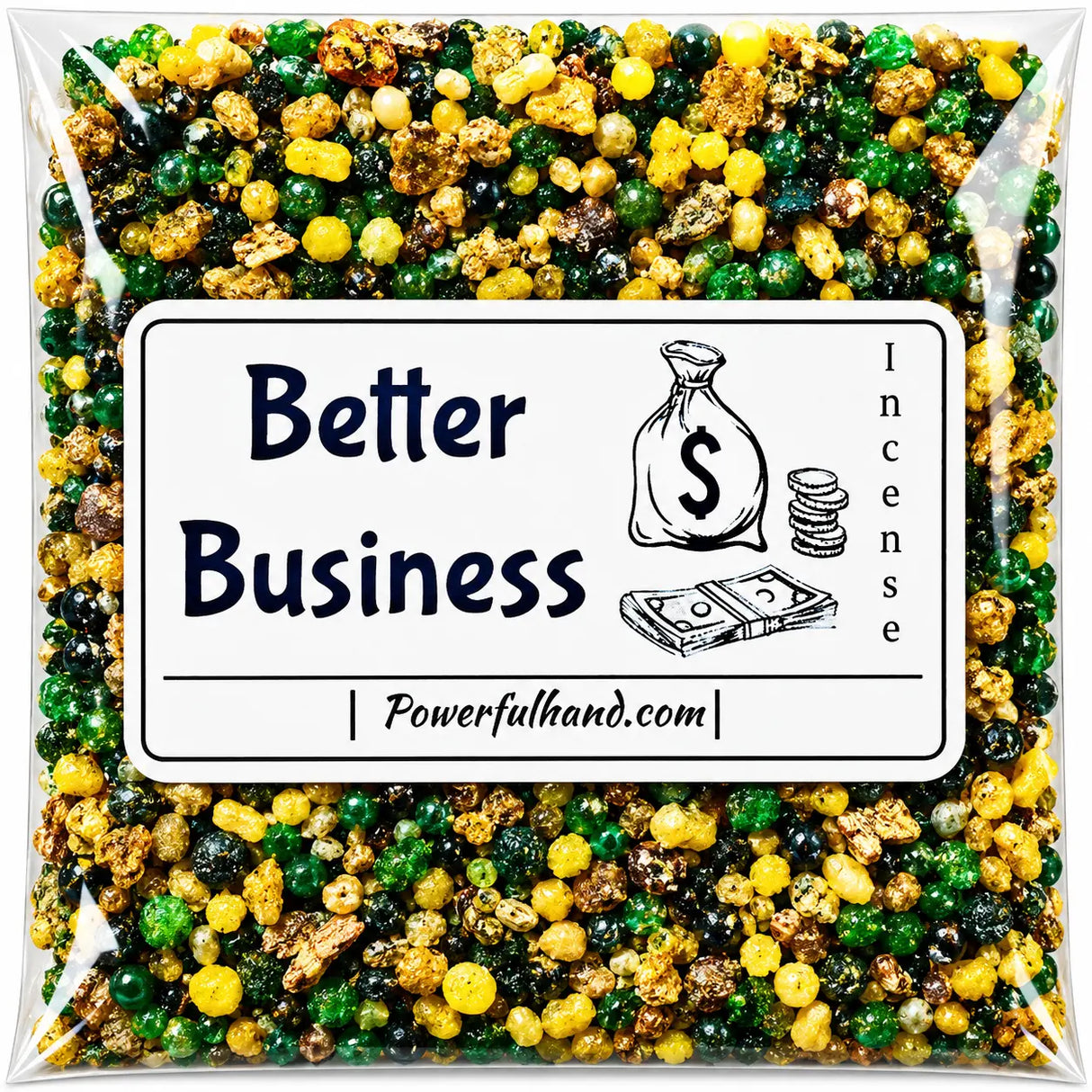 Better Business Incense Grains Powerfulhand.com