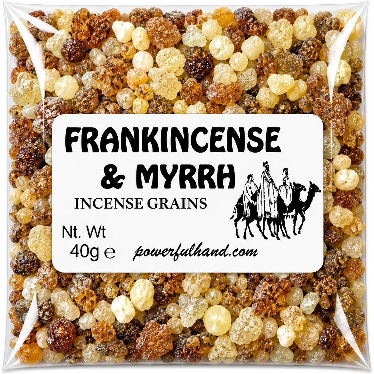 Frankincense & Myrrh Incense Grains Powerfulhand.com