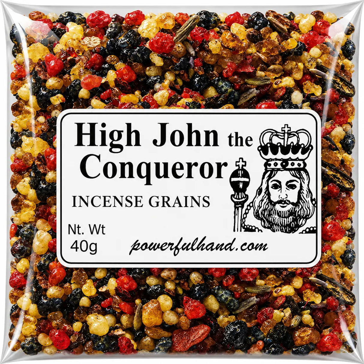 High John the Conqueror Incense Grains Powerfulhand.com
