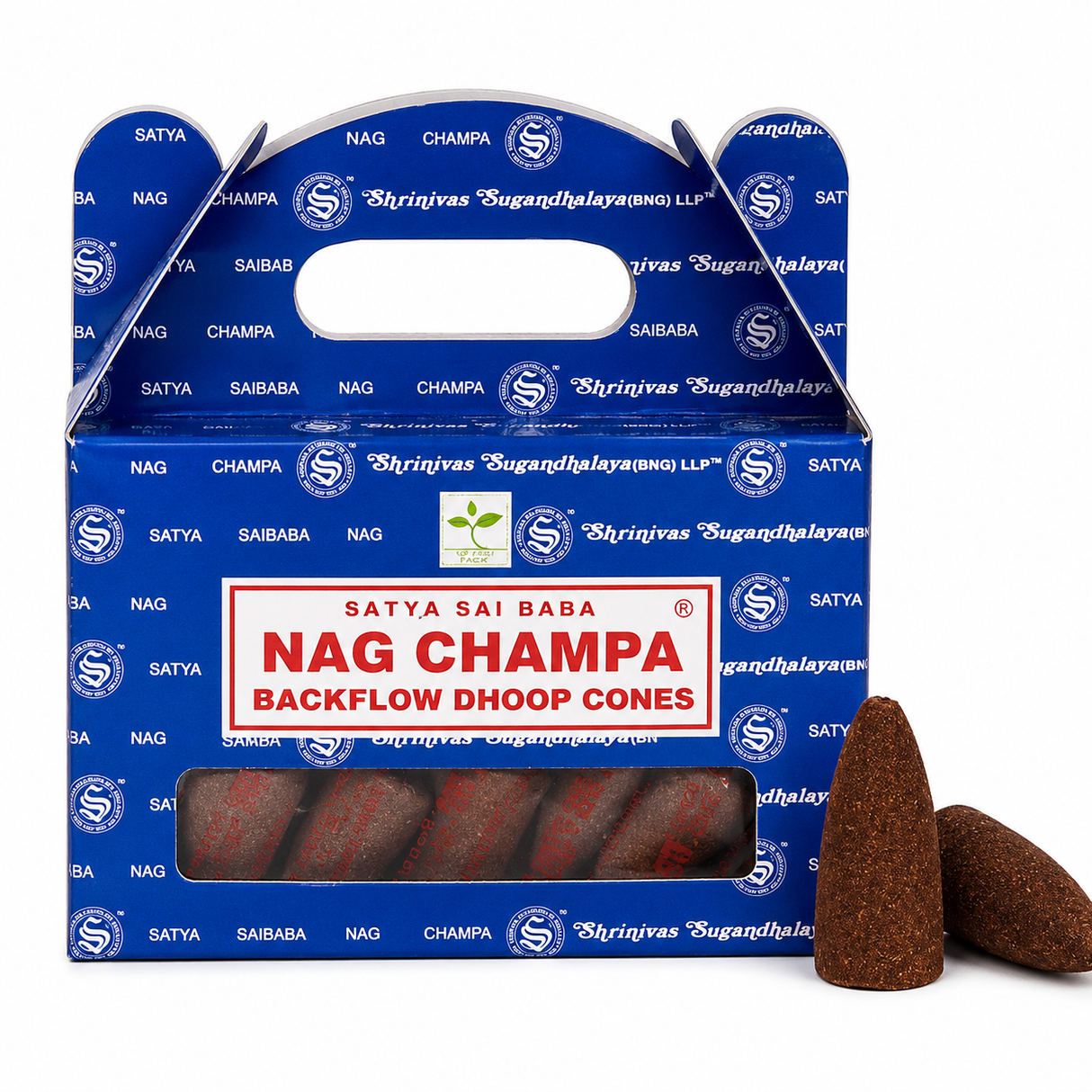 Cônes Dhoop à reflux Satya Nag Champa