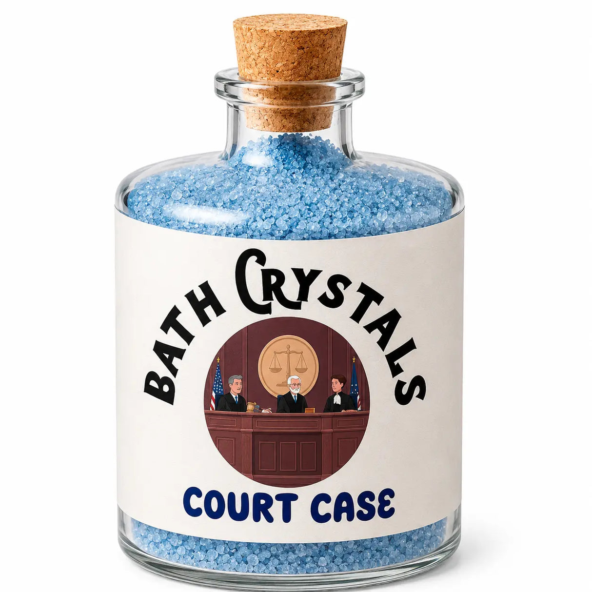 Court Case Bath Salt Crystals Blessed Horseshoe Products
