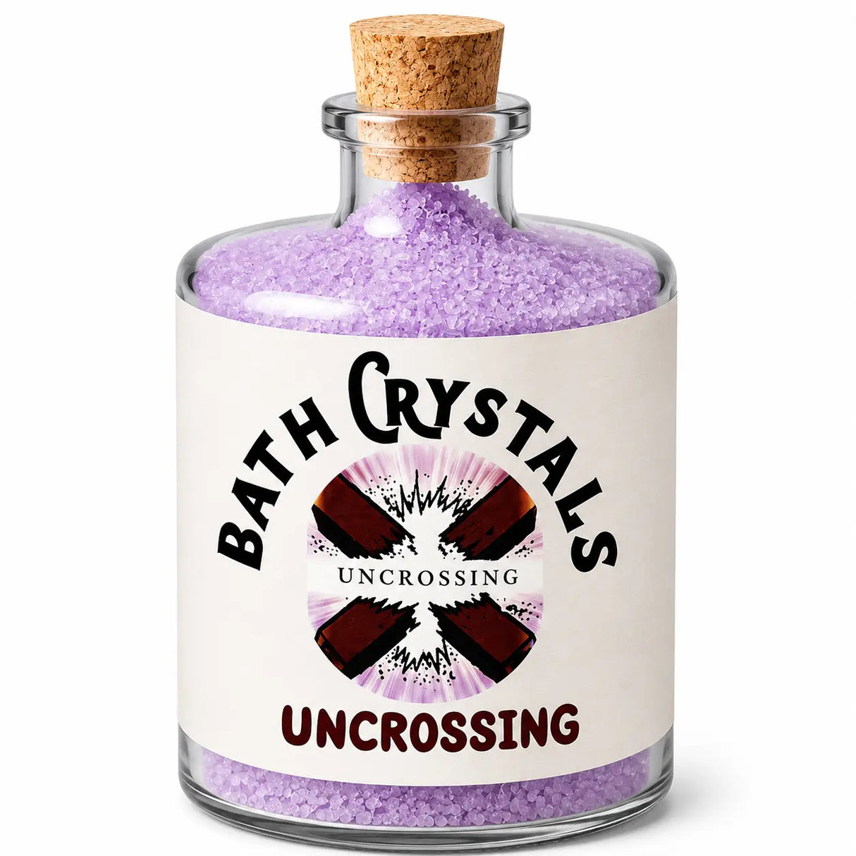 Uncrossing Bath Salt Crystals Blessed Horseshoe Products