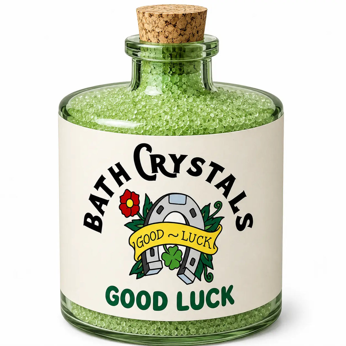 Good Luck Salt Crystals Blessed Horseshoe Products