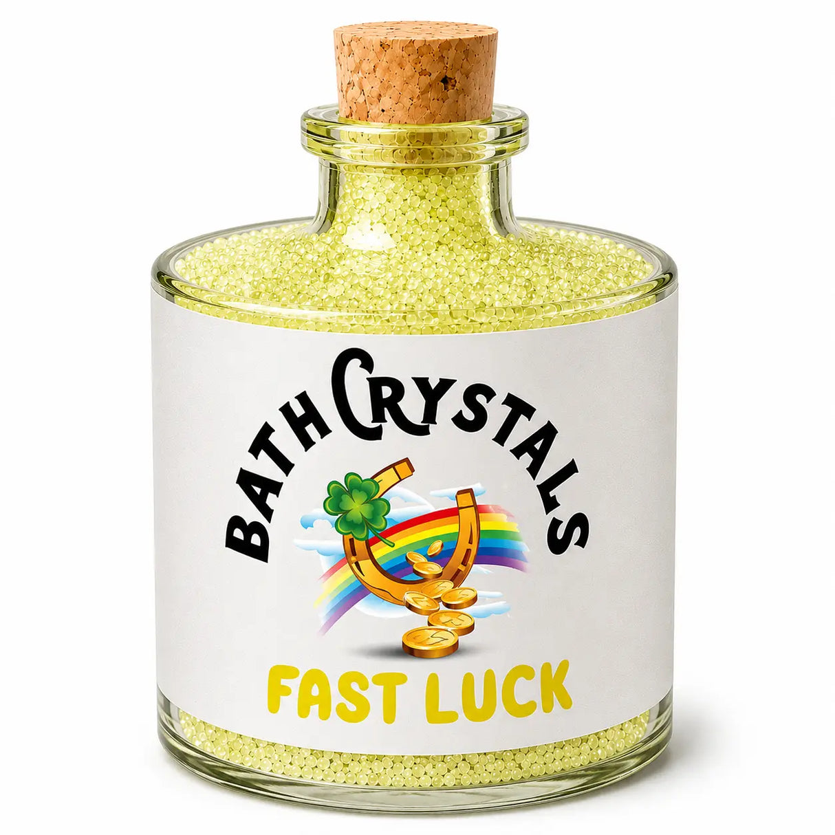Fast Luck Bath Salt Crystals Blessed Horseshoe Products