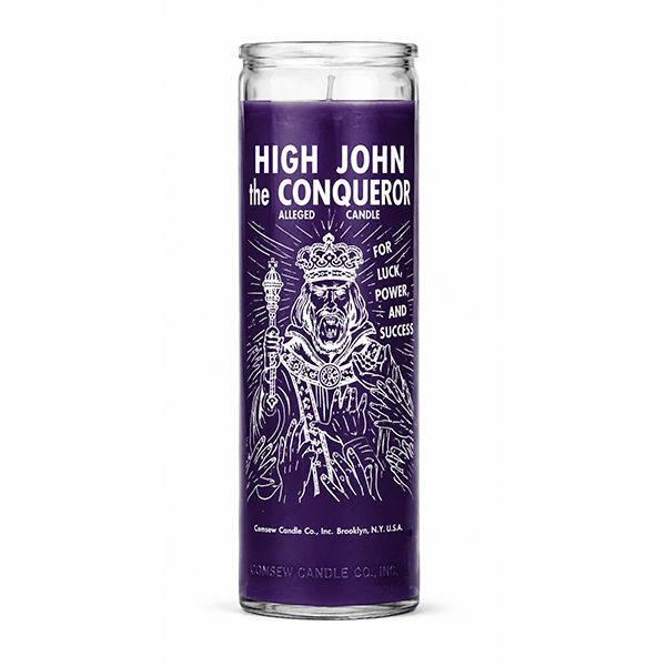 High John the Conqueror Crusader Candle