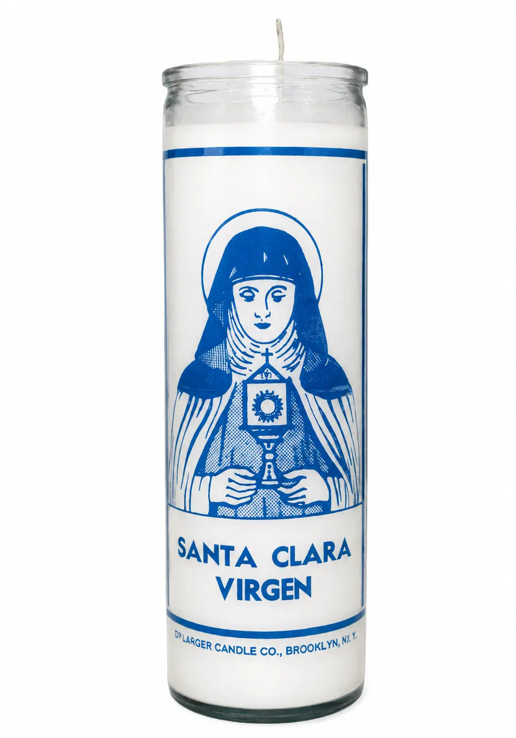 Saint Clara Crusader Candle Powerfulhand.com
