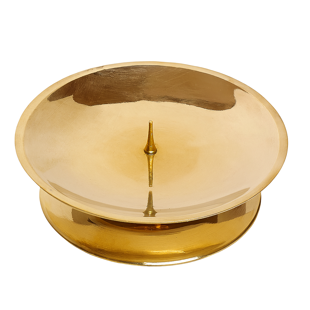 Piquet de bougeoir en laiton