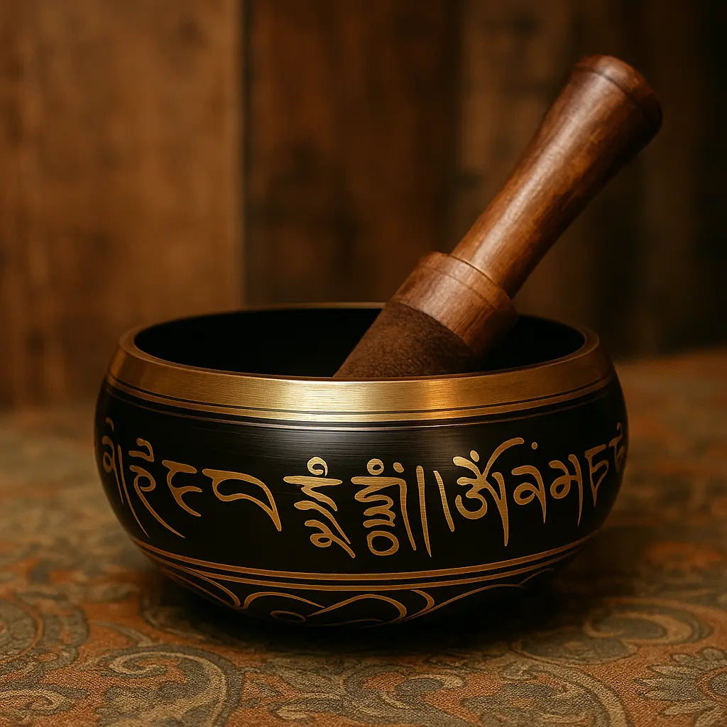 Ashtamangala Singing Bowl Powerfulhand.com