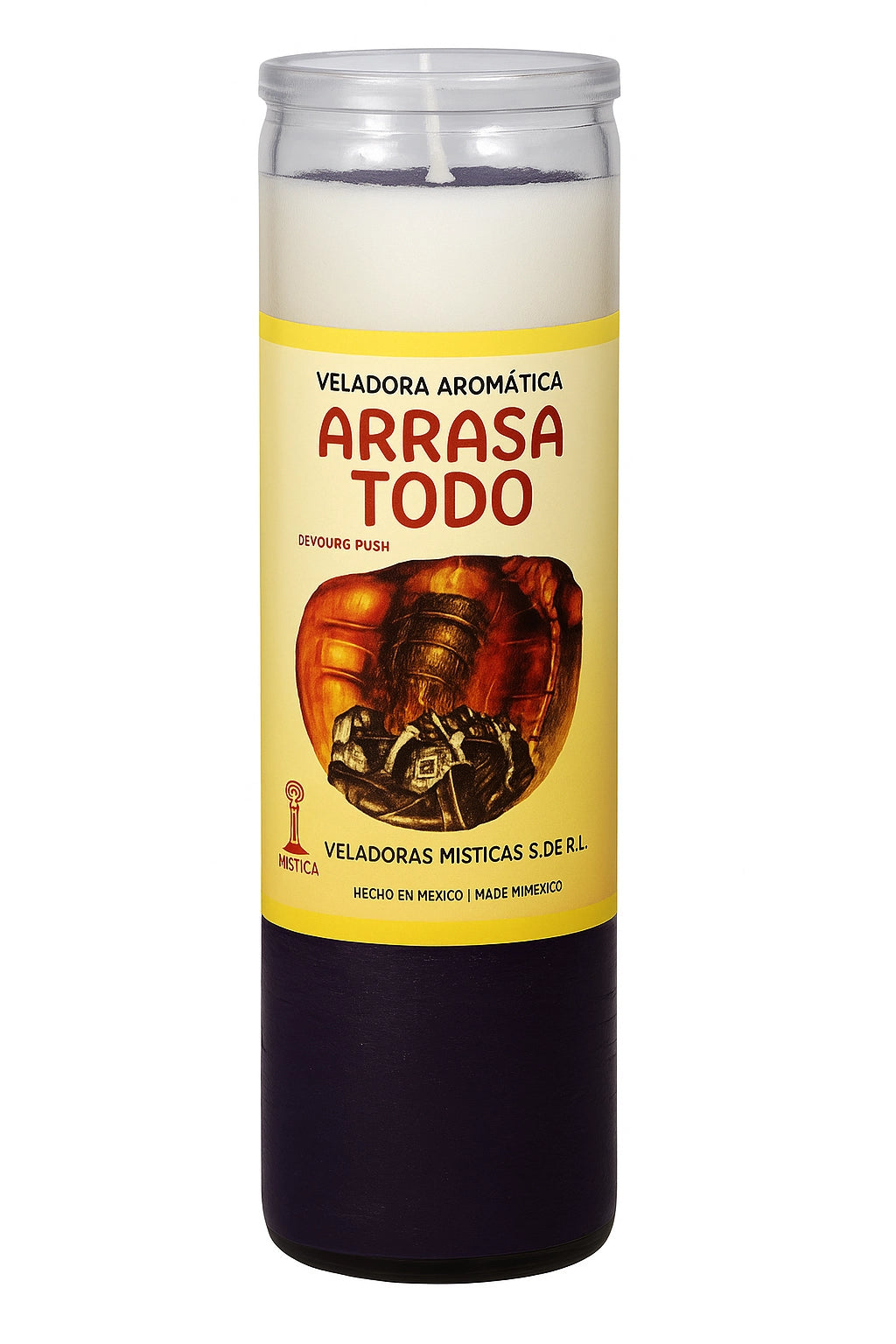 Destrua tudo com vela vestida