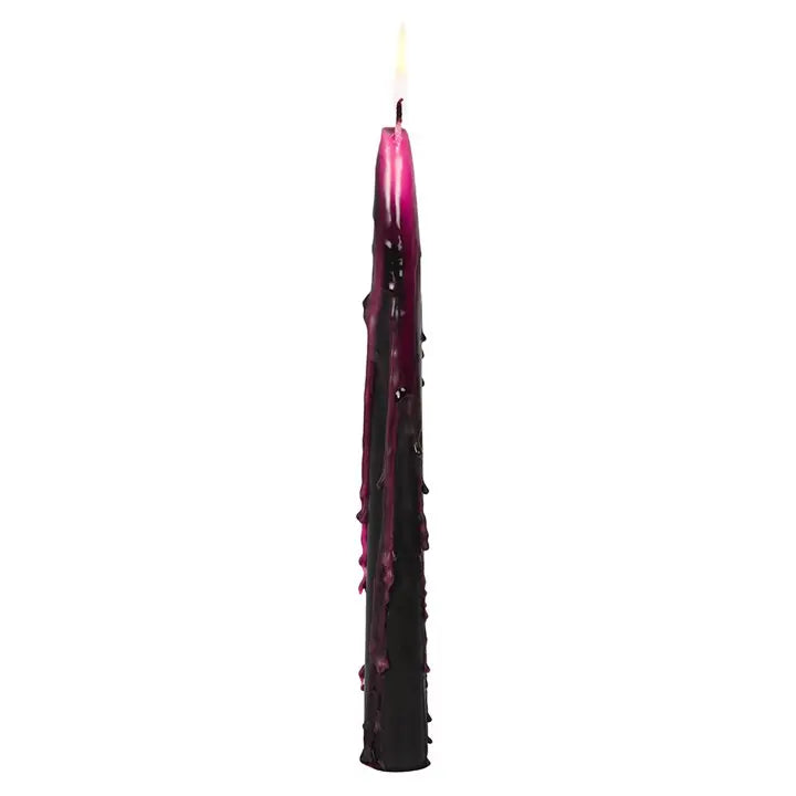 Vampire Tears Pink Taper Candles - Set of 4 Something Different