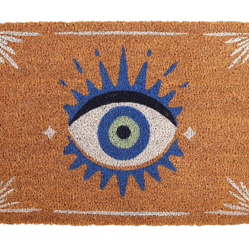 Natural All-Seeing Eye Doormat