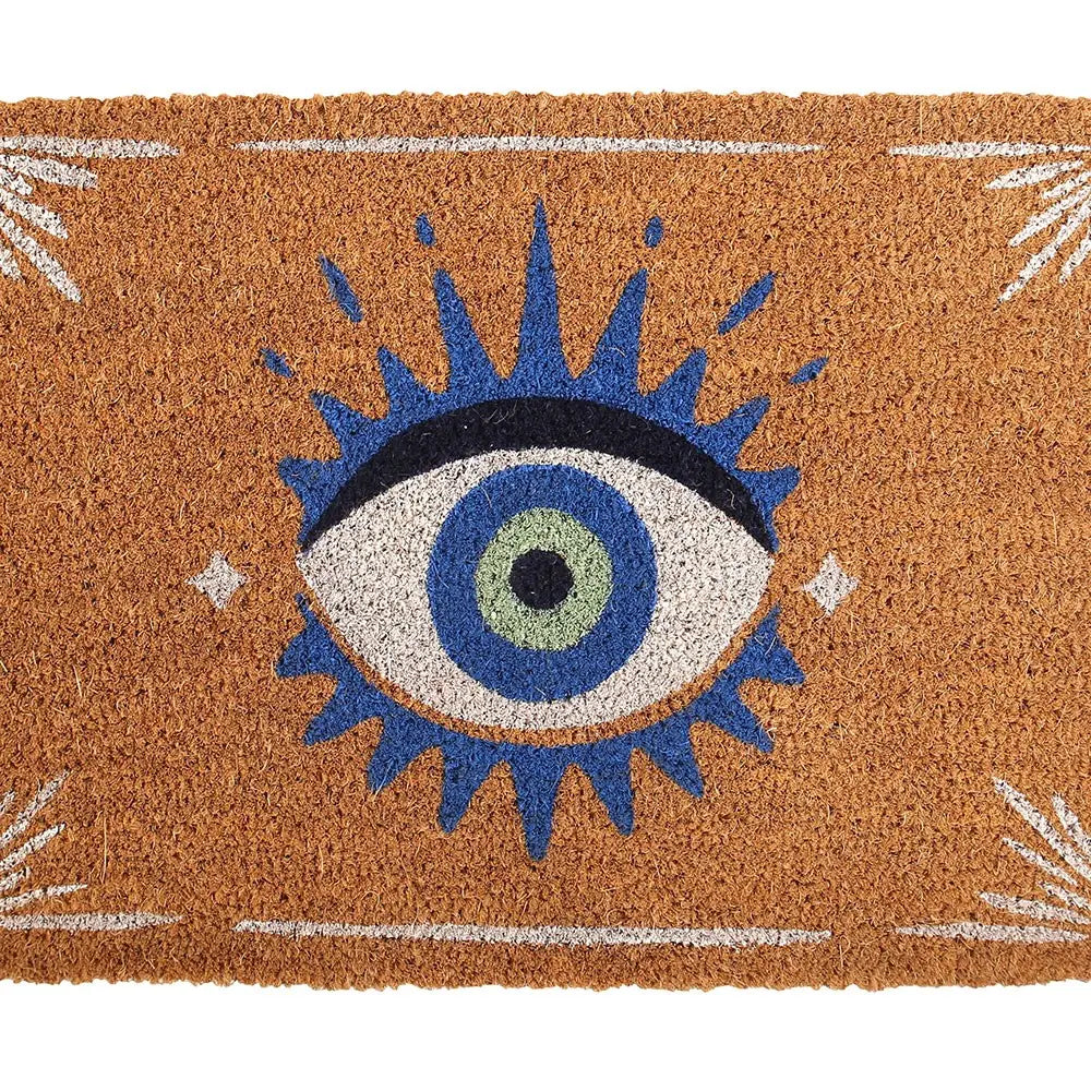 Natural All-Seeing Eye Doormat Powerfulhand.com