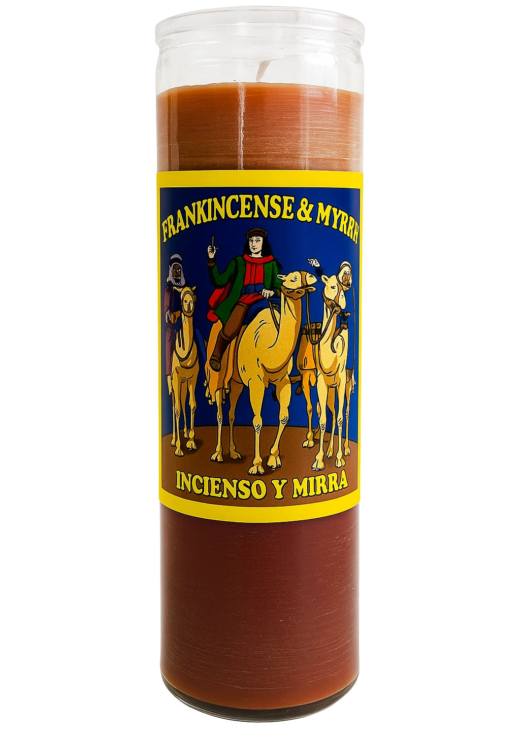 Frankincense & Myrrh Dressed Candle