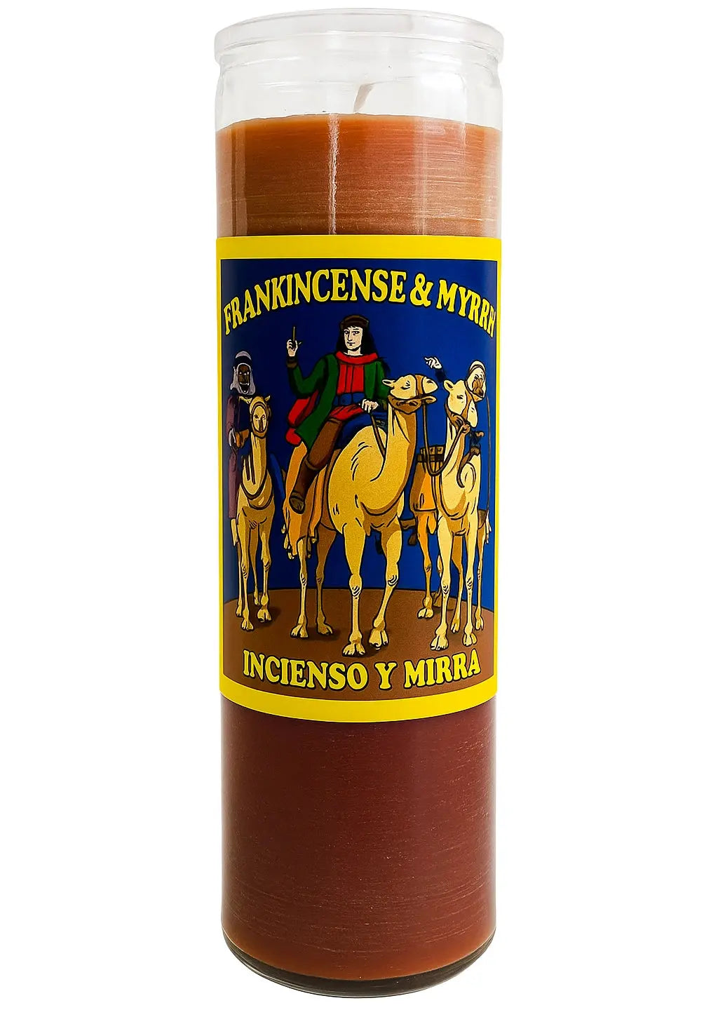 Frankincense & Myrrh Dressed Candle Powerfulhand.com