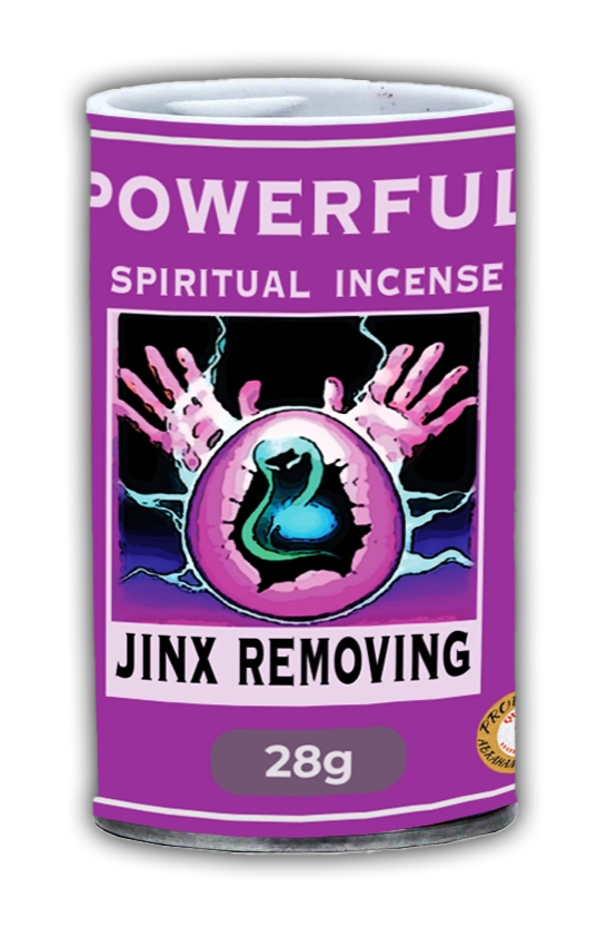 Jinx removendo pó de incenso