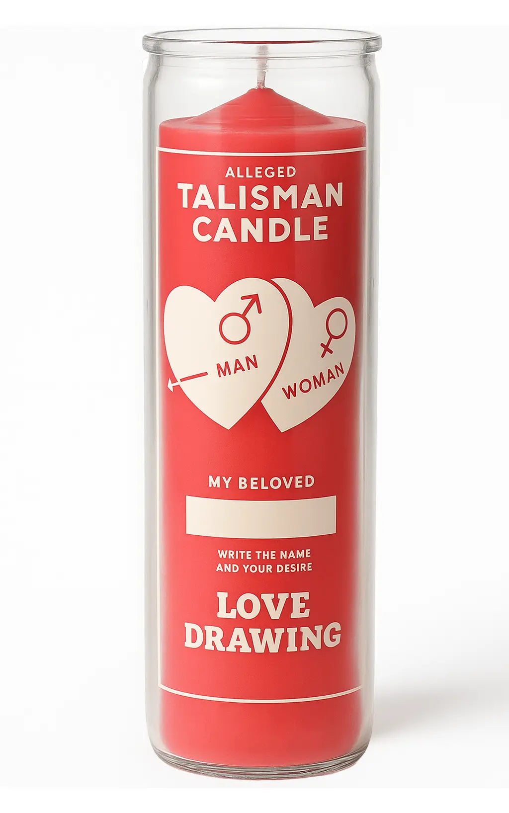 Love Drawing Pullout Candle Powerfulhand.com