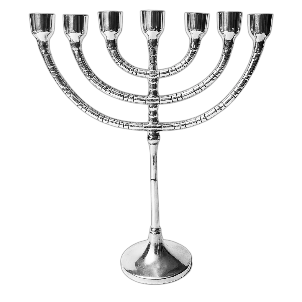 Brass 7 Candle Stick Holder Powerfulhand.com