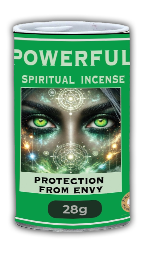 Proteção contra a inveja em pó de incenso
