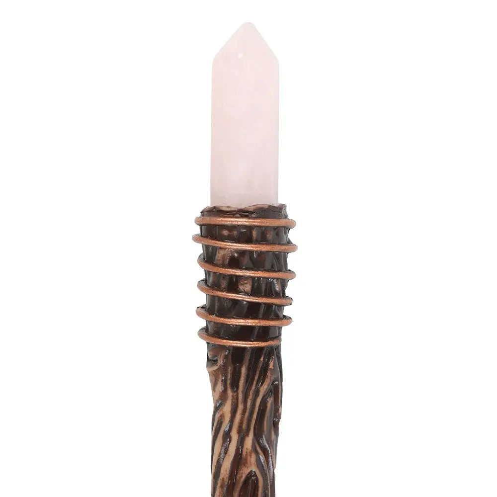 Romance Crystal Wand - Rose Quartz Something Different