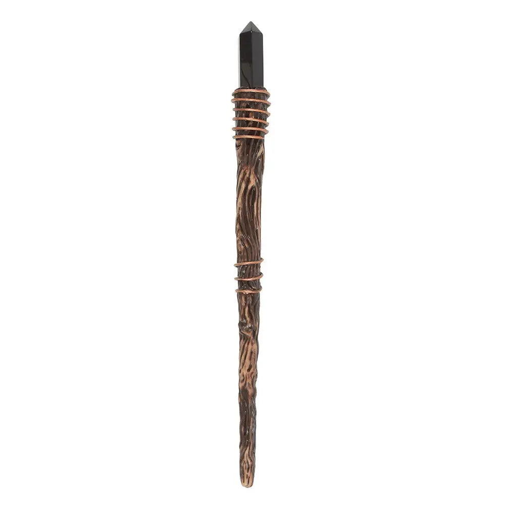 Protection Crystal Wand - Black Obsidian Something Different