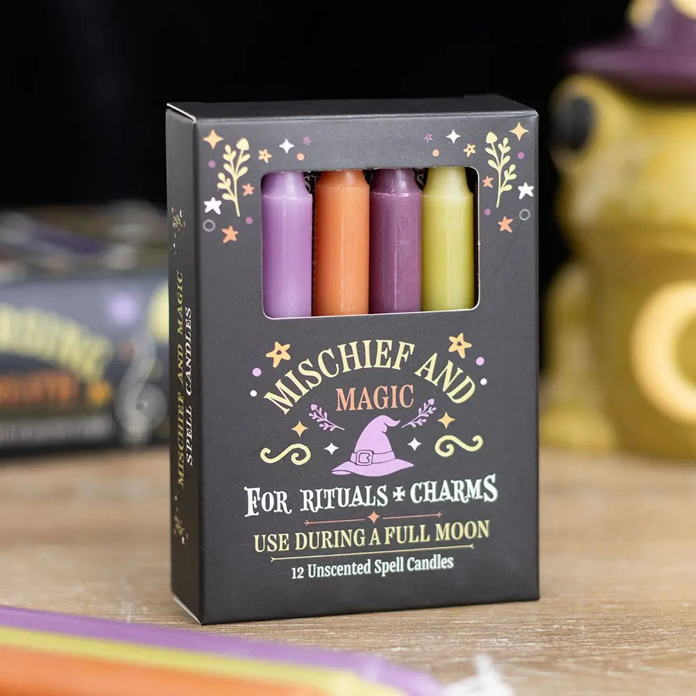 Mischief & Magic Spell Candles - Pack of 12 Something Different