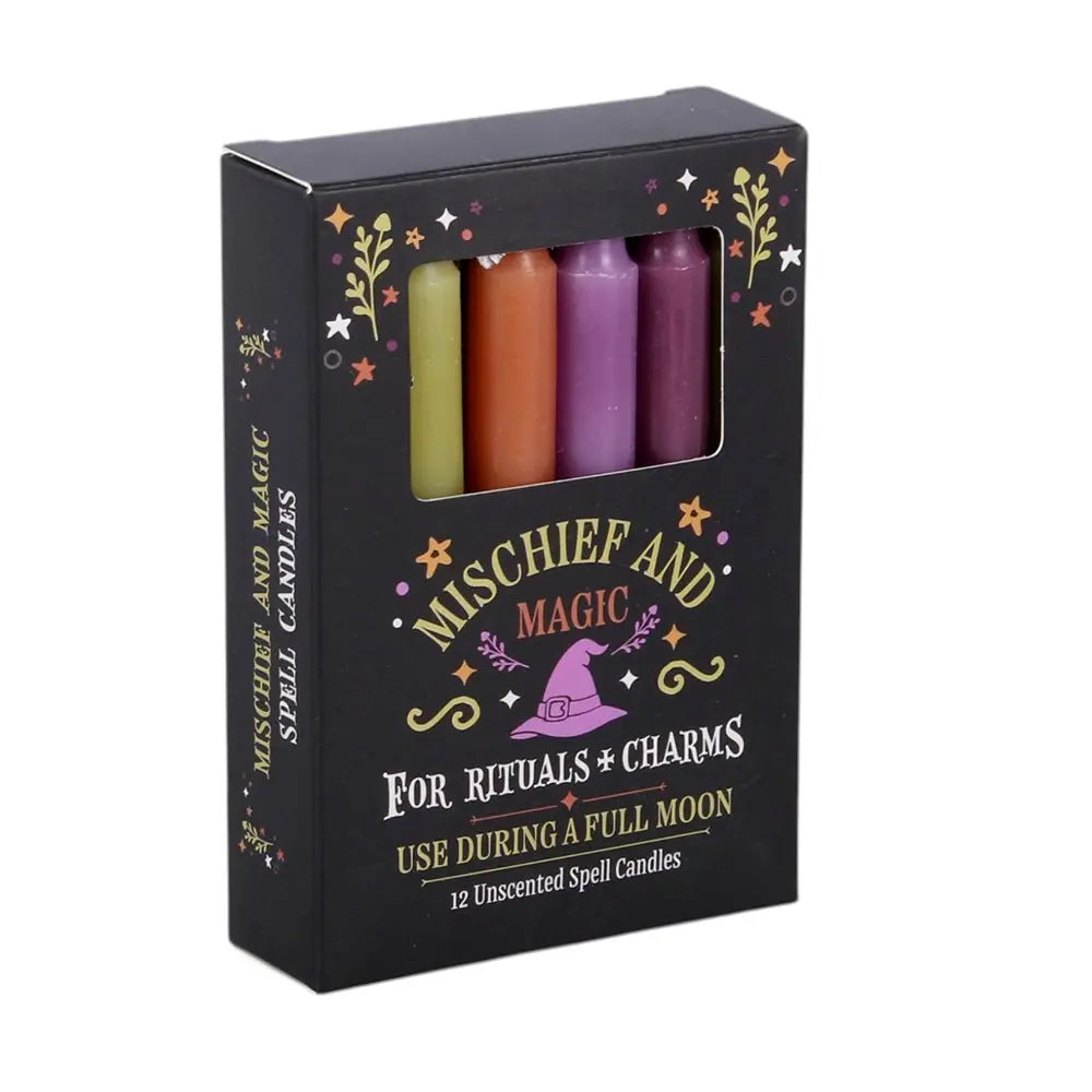Mischief & Magic Spell Candles - Pack of 12 Something Different