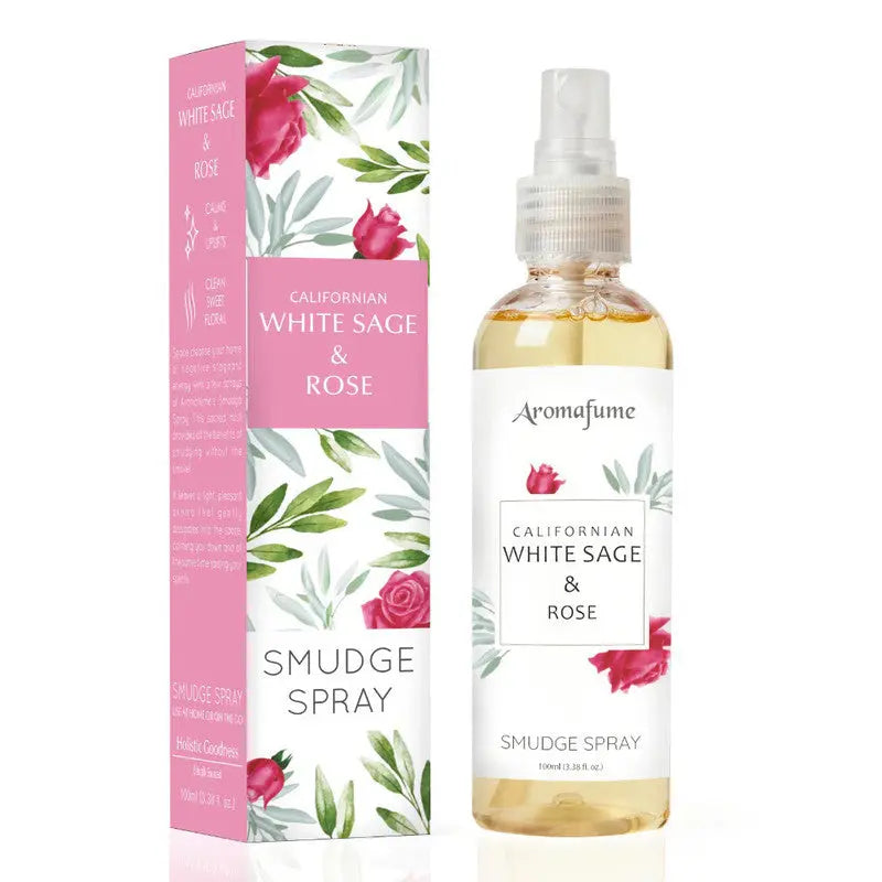 White Sage & Rose Smudge Spray (100ml) Aromafume