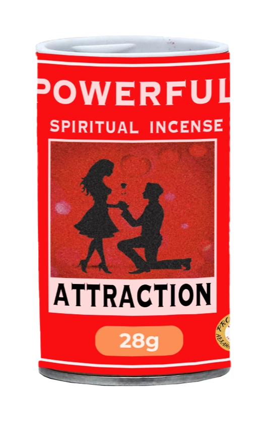 Incenso em pó para atração