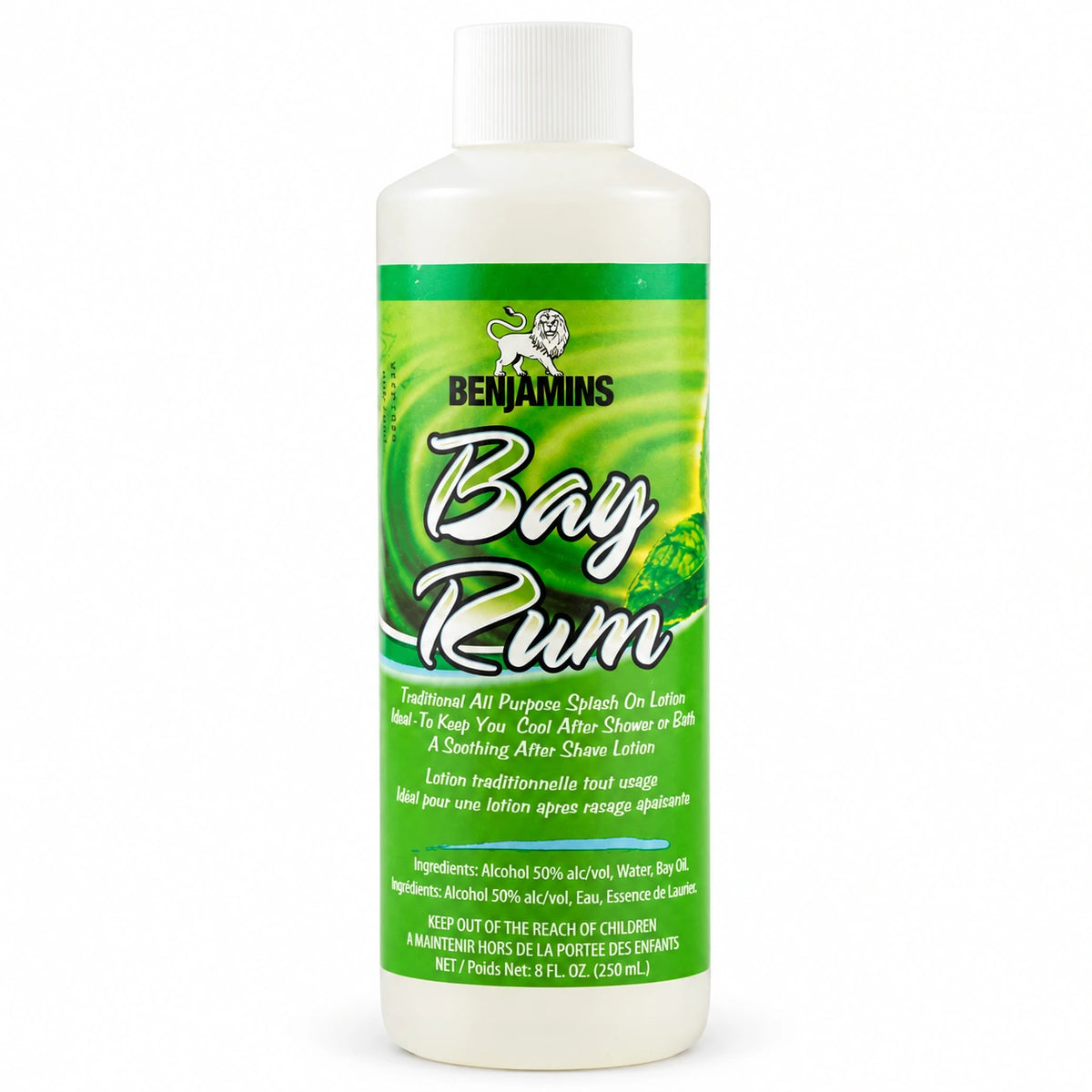 Benjamins Bay Rum 250ml bottle on a white background