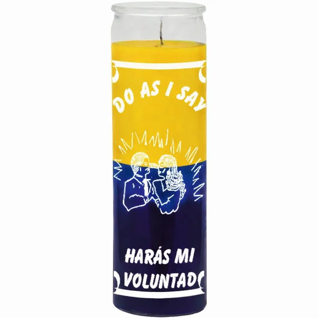 Do As I Say Candle Powerfulhand.com