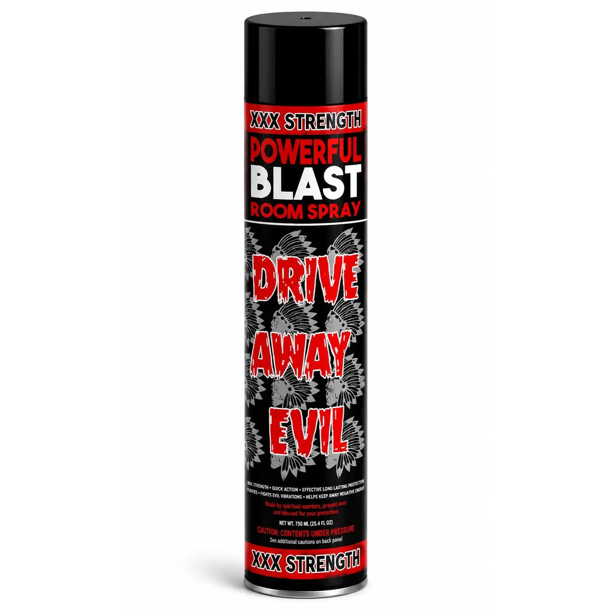 Drive Away Evil Blast Aerosol Spray Blessed Horseshoe Products