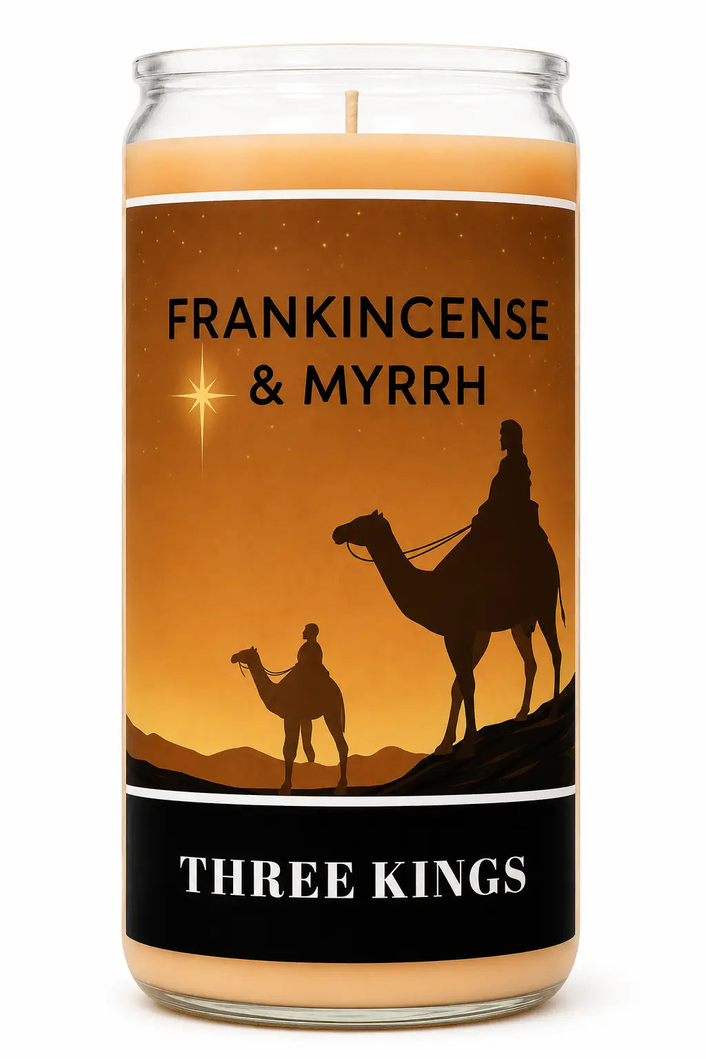 Frankincense & Myrrh 14 Day Dressed Candle Powerfulhand.com