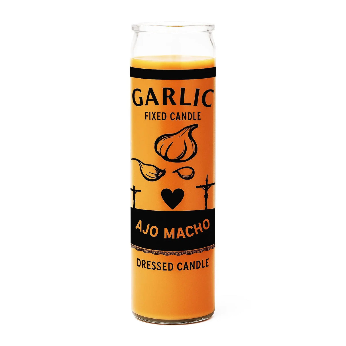 Garlic Dressed Candle Powerfulhand.com