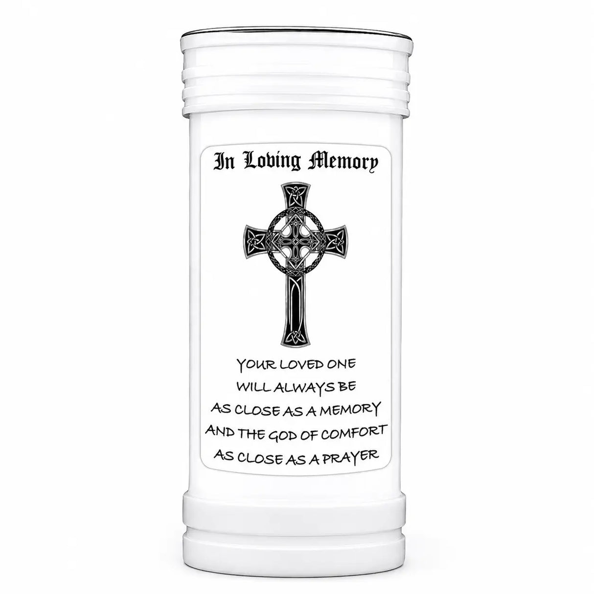 In Loving Memory Pillar Candle CBC Distributors