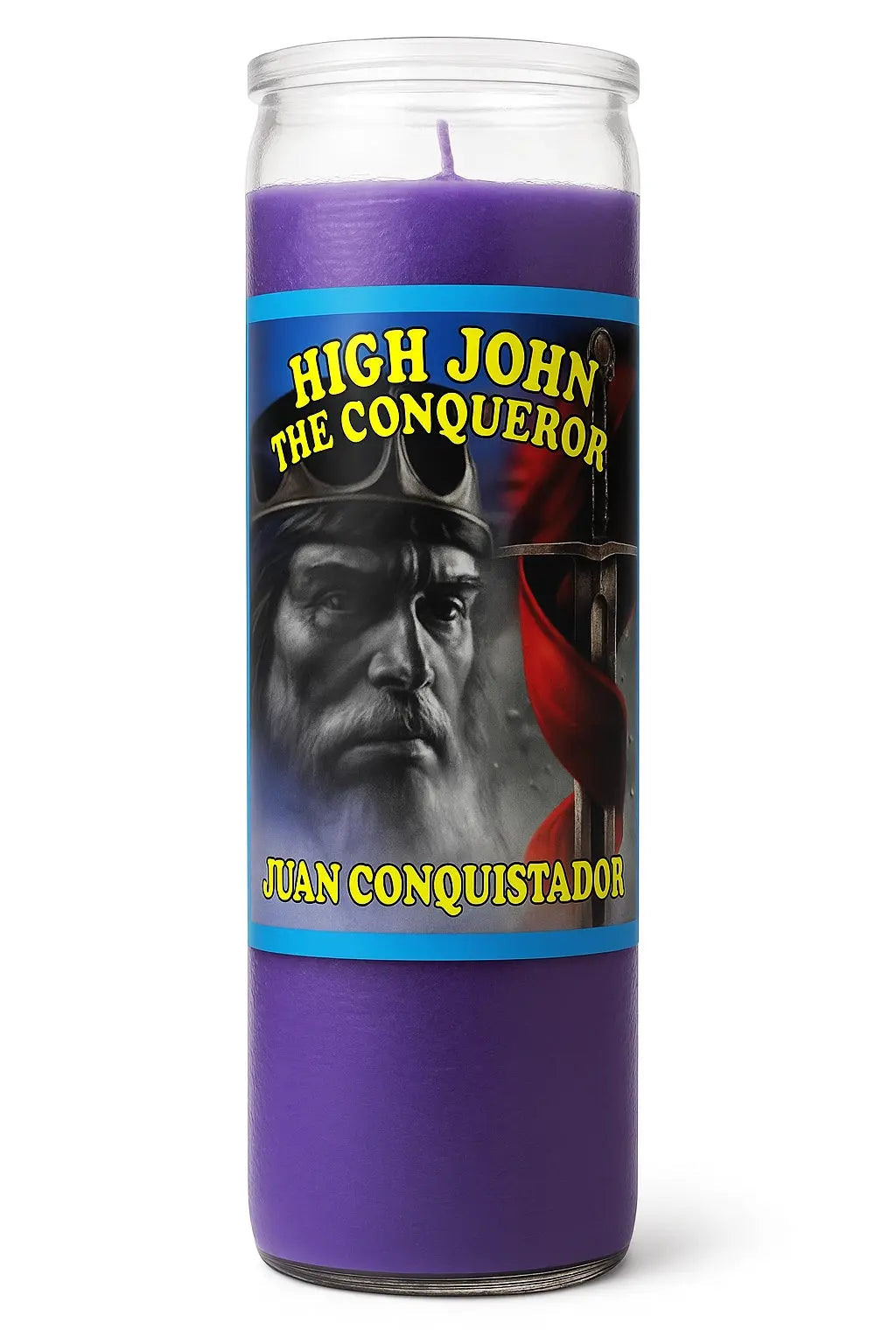 High John the Conqueror Dressed Candle Powerfulhand.com